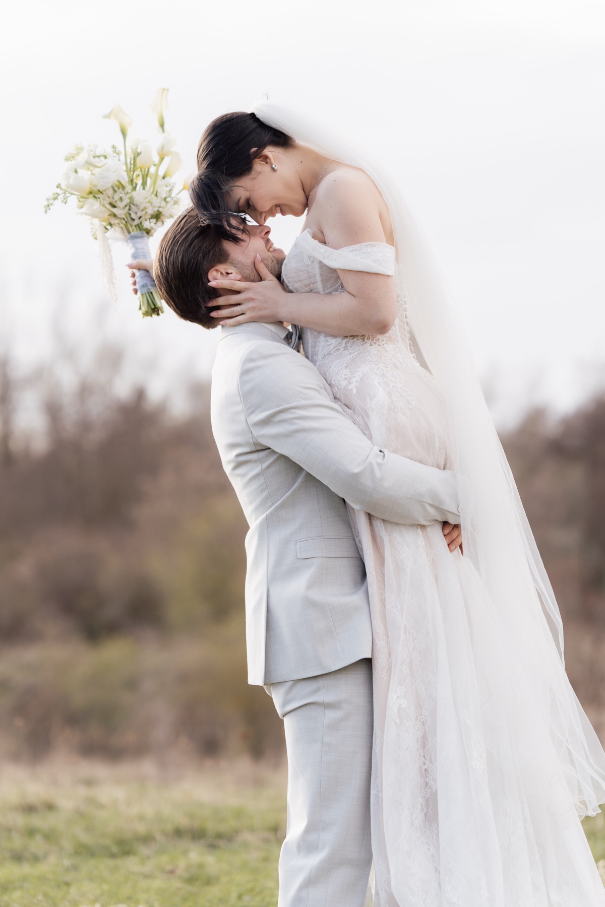 Vi und Fionn an ihrem Hochzeitstag